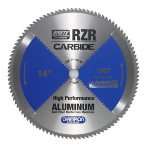 Champion 6-1/2" Rzr Series 50 Teeth Cermet Saw Blade Aluminum Rzr-612-32-S